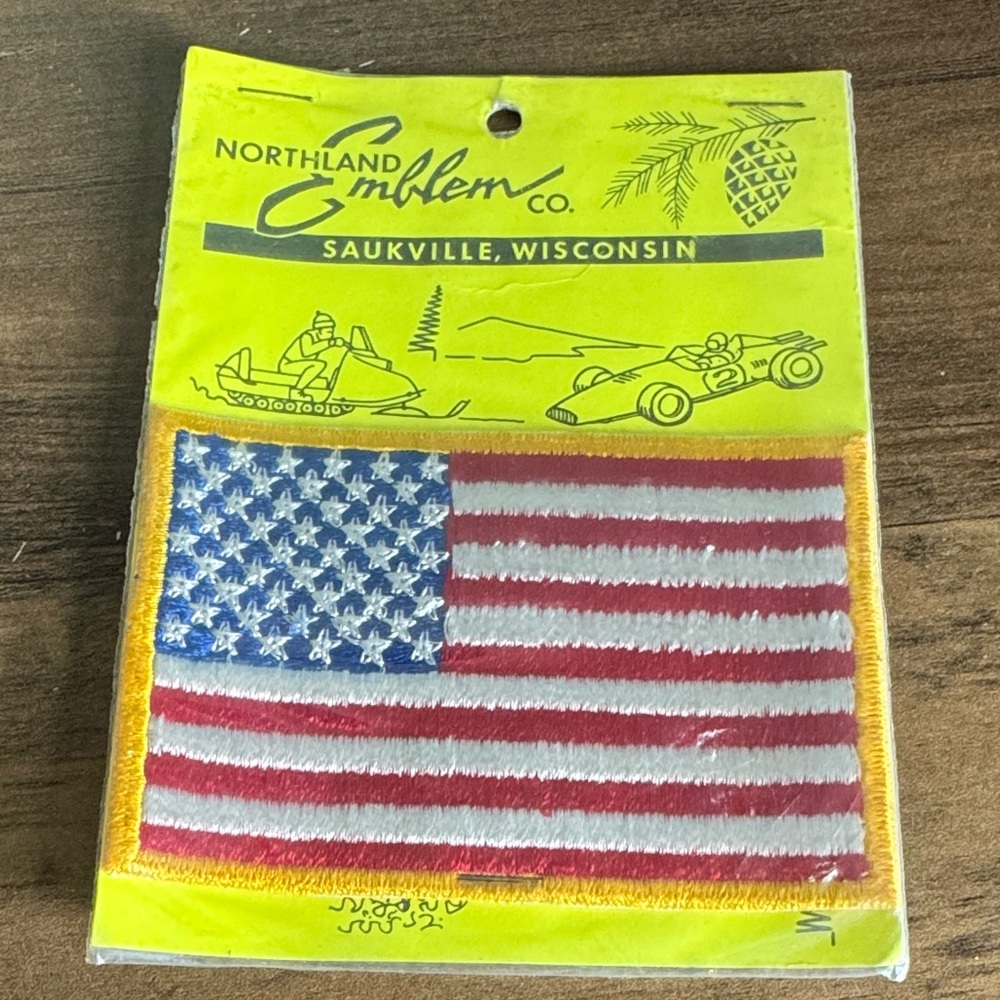 Northland Emblem Co. American Flag Patch